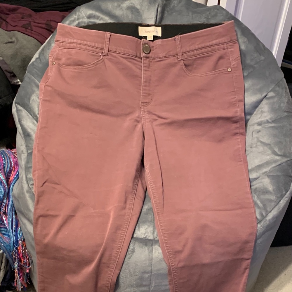 Rewind light magenta pants